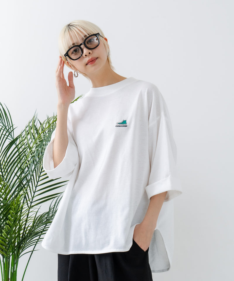 ロール アップ Tシャツ CONVERSE コンバース