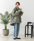 【C-FORT POINT/フォートポイント】リバーシブルスタンドブルゾン