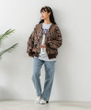 【BEVERLY HILLS POLO CLUB/ビバリーヒルズポロクラブ】ワンポイント刺繍 モヘアタッチ ニットカーディガン