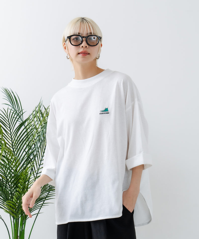 ロール アップ Tシャツ CONVERSE コンバース