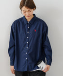 【U.S. POLO ASSN./ユーエスポロアッスン】ワンポイントロゴ刺繍 ブロードシャツ