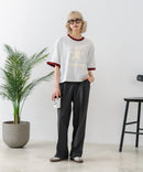 【CONVERSE/コンバース】発泡プリント 配色リンガーＴシャツ ❘ジーンズメイト公式オンラインショップ