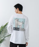 【GLOW DOG/グロウドッグ】ブランドロゴ DOGアイコン バックプリント ロンT