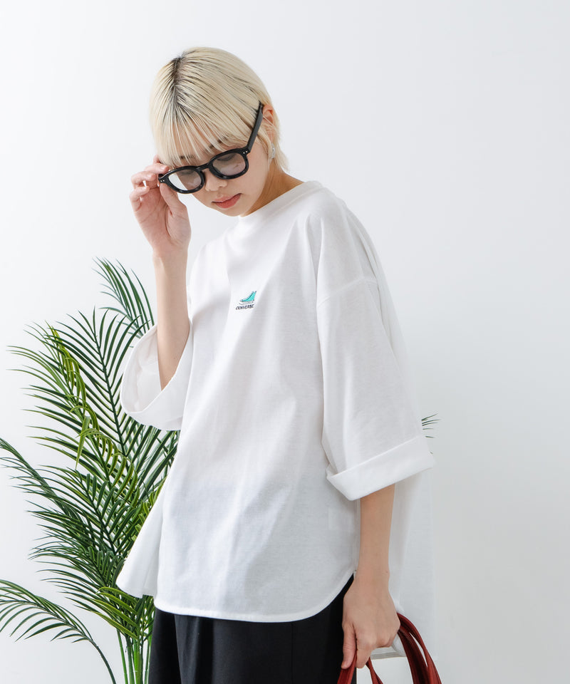 ロール アップ Tシャツ CONVERSE コンバース