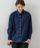 【U.S. POLO ASSN./ユーエスポロアッスン】ワンポイントロゴ刺繍 ブロードシャツ