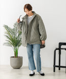 【C-FORT POINT/フォートポイント】リバーシブルスタンドブルゾン