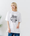 【HEAT BLOCKER/ヒートブロッカー】【まるで着る日傘！遮熱＆UVカット】コットンライク プリントTシャツ レトロサーフ 吸水速乾 アンチピリング イージーケア ユニセックス