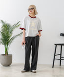 【CONVERSE/コンバース】発泡プリント 配色リンガーＴシャツ ❘ジーンズメイト公式オンラインショップ