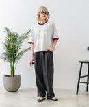 【CONVERSE/コンバース】発泡プリント 配色リンガーＴシャツ ❘ジーンズメイト公式オンラインショップ