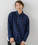 【U.S. POLO ASSN./ユーエスポロアッスン】ワンポイントロゴ刺繍 ブロードシャツ