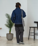 【C-FORT POINT/フォートポイント】デニムフライトジャケット ❘ジーンズメイト公式オンラインショップ