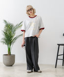 【CONVERSE/コンバース】発泡プリント 配色リンガーＴシャツ ❘ジーンズメイト公式オンラインショップ