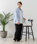 【U.S. POLO ASSN./ユーエスポロアッスン】ワンポイントロゴ刺繍 ブロードシャツ