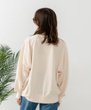 【C-FORT POINT/フォートポイント】アニマルプリント(タイガー) カレッジ スウェットトレーナー