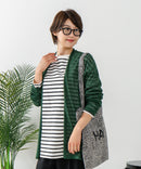 【C-FORTPOINT/フォートポイント】シャリシャリ　シアーロングカーディガン