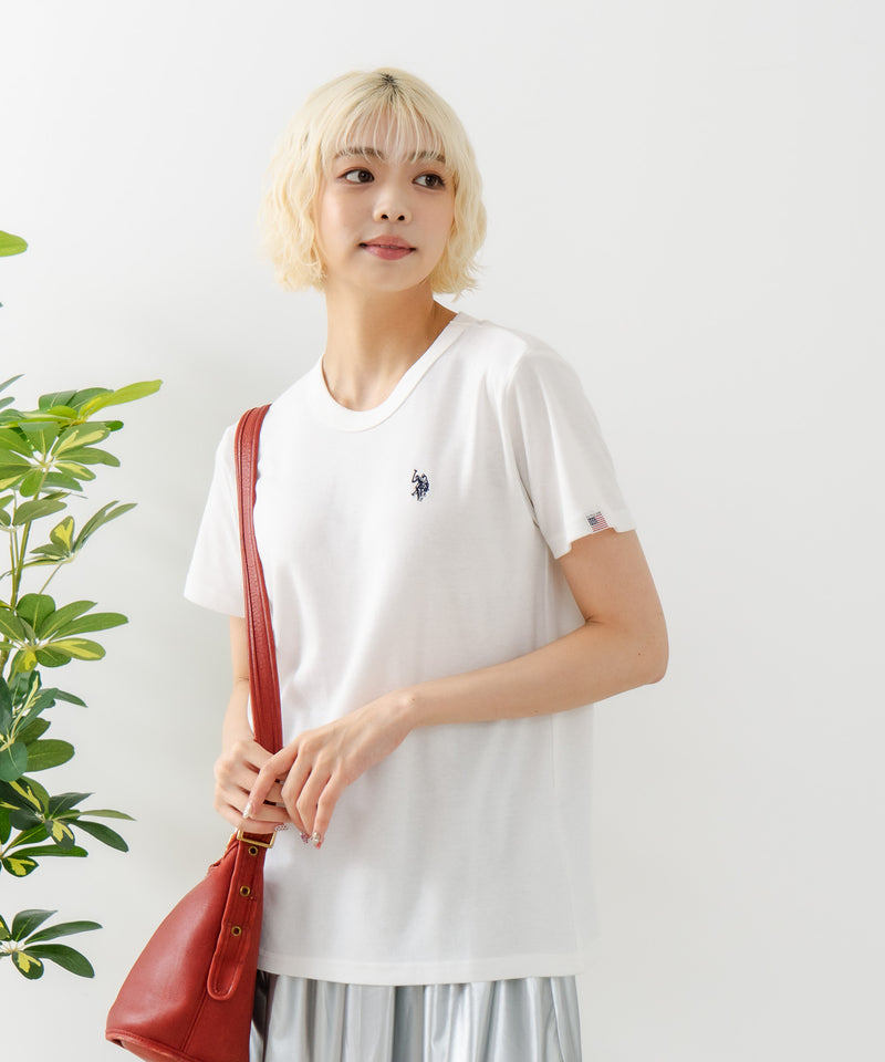 スムースＴシャツ【U.S. POLO ASSN./ユーエスポロアッスン】　　　　　　　　　　　　　　　　　　　　　　　　　　　　　　　　　　　　　　　　　　　　　　　　　　　　　　　　　　　　　　　　　　　　　　　　