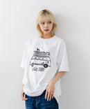 【HEAT BLOCKER/ヒートブロッカー】【まるで着る日傘！遮熱＆UVカット】コットンライク プリントTシャツ レトロサーフ 吸水速乾 アンチピリング イージーケア ユニセックス