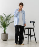 【U.S. POLO ASSN./ユーエスポロアッスン】ワンポイントロゴ刺繍 ブロードシャツ