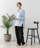 【U.S. POLO ASSN./ユーエスポロアッスン】ワンポイントロゴ刺繍 ブロードシャツ