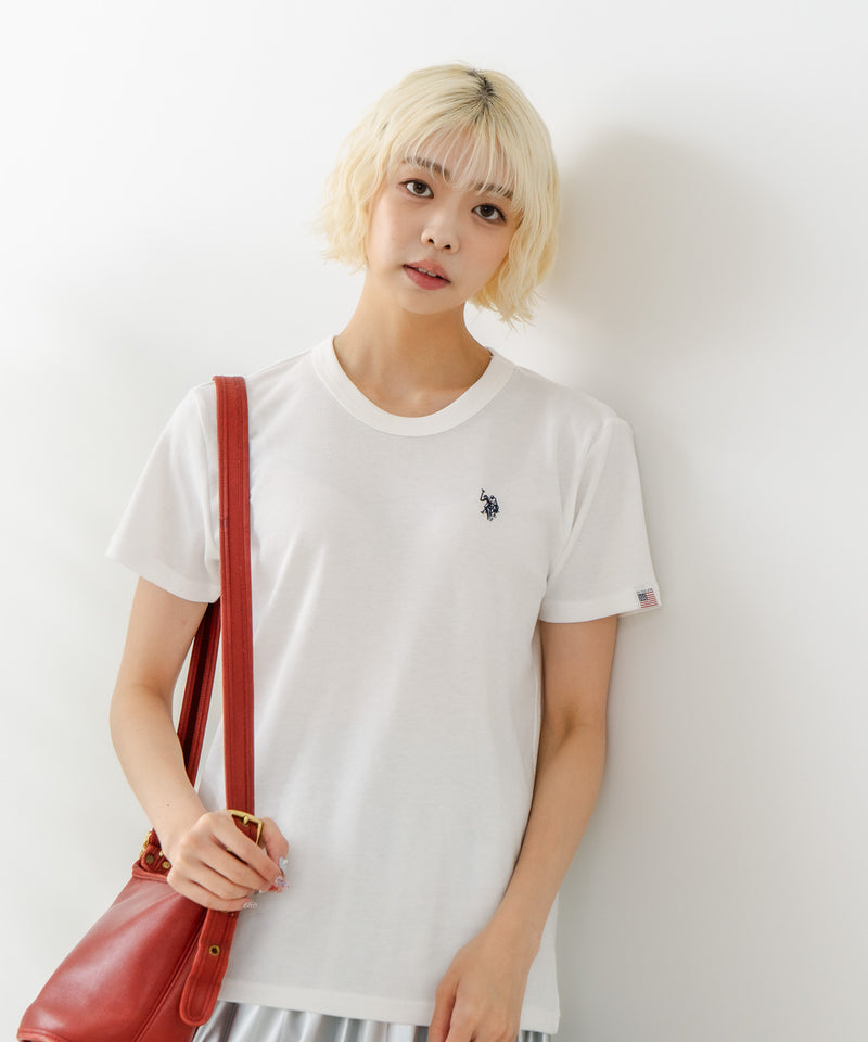 スムースＴシャツ【U.S. POLO ASSN./ユーエスポロアッスン】　　　　　　　　　　　　　　　　　　　　　　　　　　　　　　　　　　　　　　　　　　　　　　　　　　　　　　　　　　　　　　　　　　　　　　　　