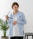 【U.S. POLO ASSN./ユーエスポロアッスン】ワンポイントロゴ刺繍 ブロードシャツ