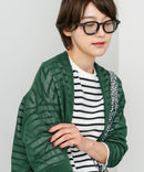 【C-FORTPOINT/フォートポイント】シャリシャリ　シアーロングカーディガン