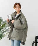 【C-FORT POINT/フォートポイント】リバーシブルスタンドブルゾン