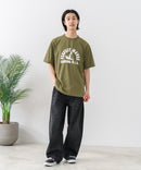 【HEAT BLOCKER/ヒートブロッカー】【まるで着る日傘！遮熱＆UVカット】コットンライク プリントTシャツ レトロサーフ 吸水速乾 アンチピリング イージーケア ユニセックス