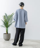 【BEVERLY HILLS POLO CLUB/ビバリーヒルズポロクラブ】ミニ裏毛 ロールアップTシャツ zo