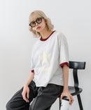 【CONVERSE/コンバース】発泡プリント 配色リンガーＴシャツ ❘ジーンズメイト公式オンラインショップ