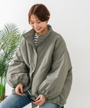 【C-FORT POINT/フォートポイント】リバーシブルスタンドブルゾン