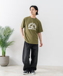 【HEAT BLOCKER/ヒートブロッカー】【まるで着る日傘！遮熱＆UVカット】コットンライク プリントTシャツ レトロサーフ 吸水速乾 アンチピリング イージーケア ユニセックス