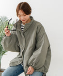 【C-FORT POINT/フォートポイント】リバーシブルスタンドブルゾン