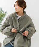 【C-FORT POINT/フォートポイント】リバーシブルスタンドブルゾン