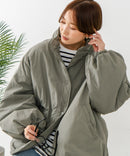 【C-FORT POINT/フォートポイント】リバーシブルスタンドブルゾン