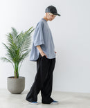 【BEVERLY HILLS POLO CLUB/ビバリーヒルズポロクラブ】ミニ裏毛 ロールアップTシャツ zo