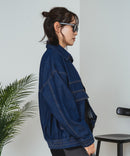 【C-FORT POINT/フォートポイント】デニムフライトジャケット ❘ジーンズメイト公式オンラインショップ