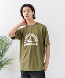 【HEAT BLOCKER/ヒートブロッカー】【まるで着る日傘！遮熱＆UVカット】コットンライク プリントTシャツ レトロサーフ 吸水速乾 アンチピリング イージーケア ユニセックス