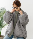 【C-FORT POINT/フォートポイント】リバーシブルスタンドブルゾン