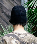 【BEVERLY HILLS POLO CLUB/ビバリーヒルズポロクラブ】ワンポイントロゴ 刺繍 ニットキャップ