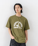 【HEAT BLOCKER/ヒートブロッカー】【まるで着る日傘！遮熱＆UVカット】コットンライク プリントTシャツ レトロサーフ 吸水速乾 アンチピリング イージーケア ユニセックス