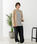 【C-FORTPOINT/フォートポイント】シャリシャリ　シアーロングカーディガン