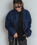 【C-FORT POINT/フォートポイント】デニムフライトジャケット ❘ジーンズメイト公式オンラインショップ