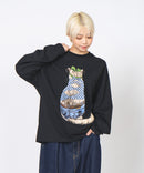 コリスコ 前後アニマル プリント ロンT CORISCO コリスコ