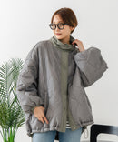 【C-FORT POINT/フォートポイント】リバーシブルスタンドブルゾン