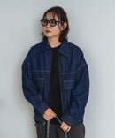 【C-FORT POINT/フォートポイント】デニムフライトジャケット ❘ジーンズメイト公式オンラインショップ