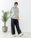 【CONVERSE/コンバース】ミニ裏毛 5分袖 スウェットトレーナー zo