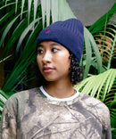 【BEVERLY HILLS POLO CLUB/ビバリーヒルズポロクラブ】ワンポイントロゴ 刺繍 ニットキャップ