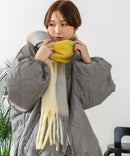 【C-FORTPOINT/フォートポイント】フリンジ使いマフラー