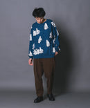 【UNIIT/ユニット】総柄プルオーバージャガードニット zo